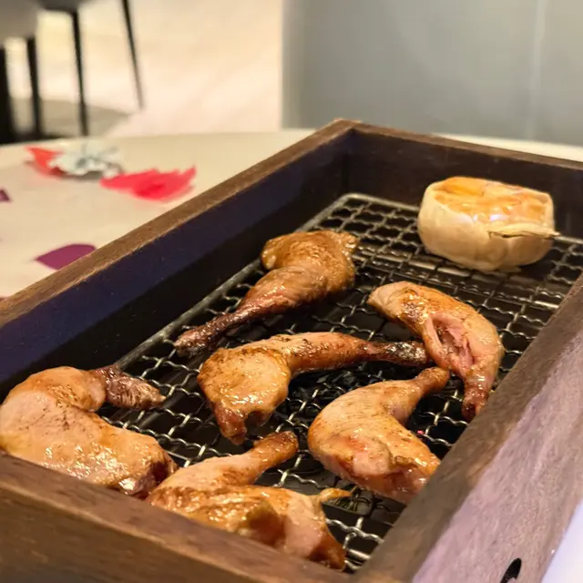 煙燻法國鵪鶉髀