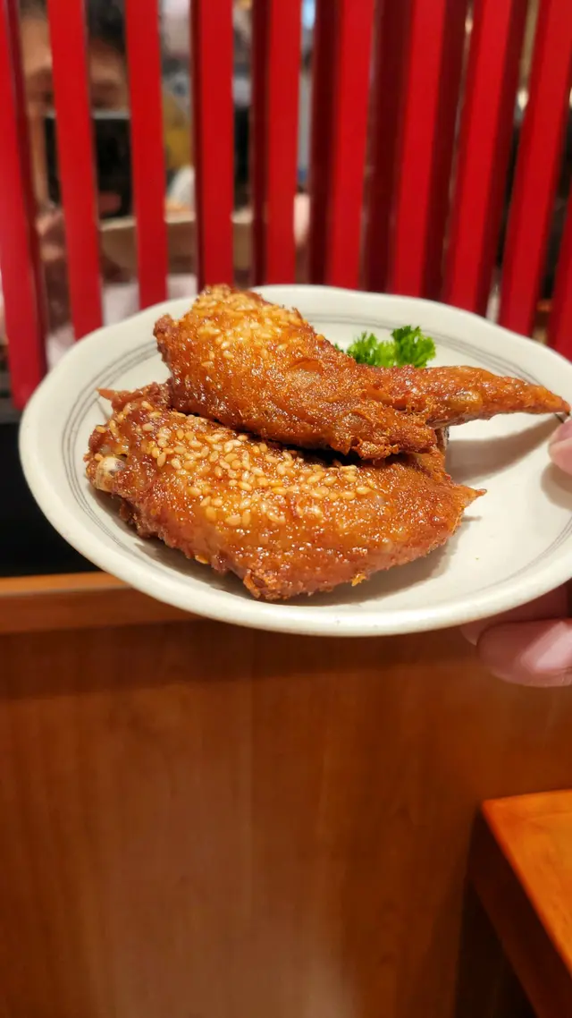 炸芝麻雞翼