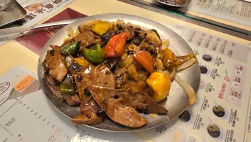 豉椒豬潤炒河