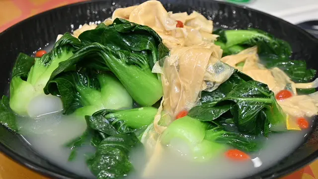 杞子腐竹泡菜苗