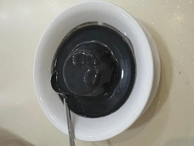 黑芝麻布甸