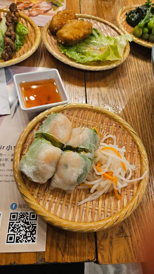 河內蝦仁米紙卷