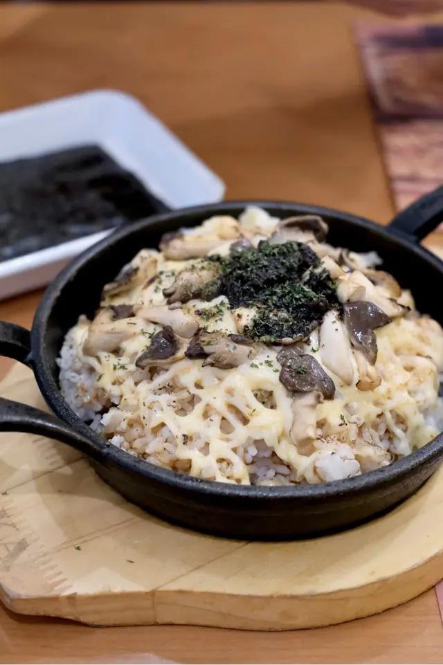 小野人黑松露蘑菇烤飯