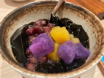 红豆芋圆仙草