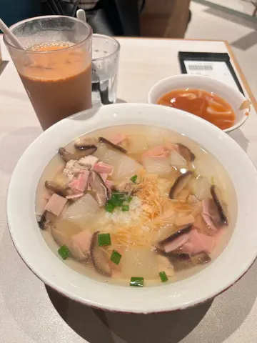 瑶柱冬瓜汤饭