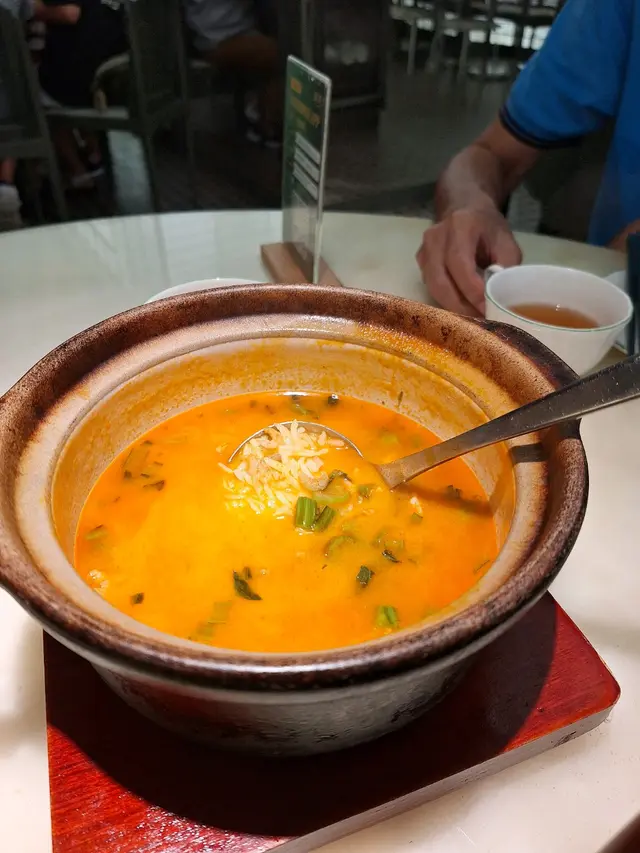 蝦湯泡飯