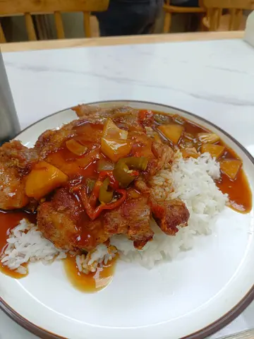 沙嗲鸡扒饭
