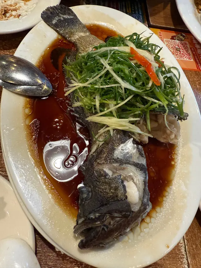 清蒸老虎斑
