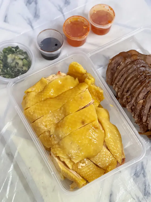 招牌脫骨海南雞