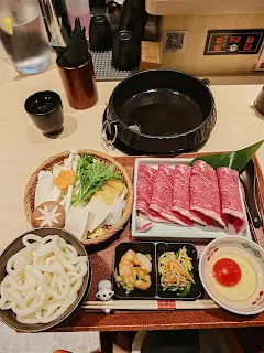 精品赤身壽喜燒套餐