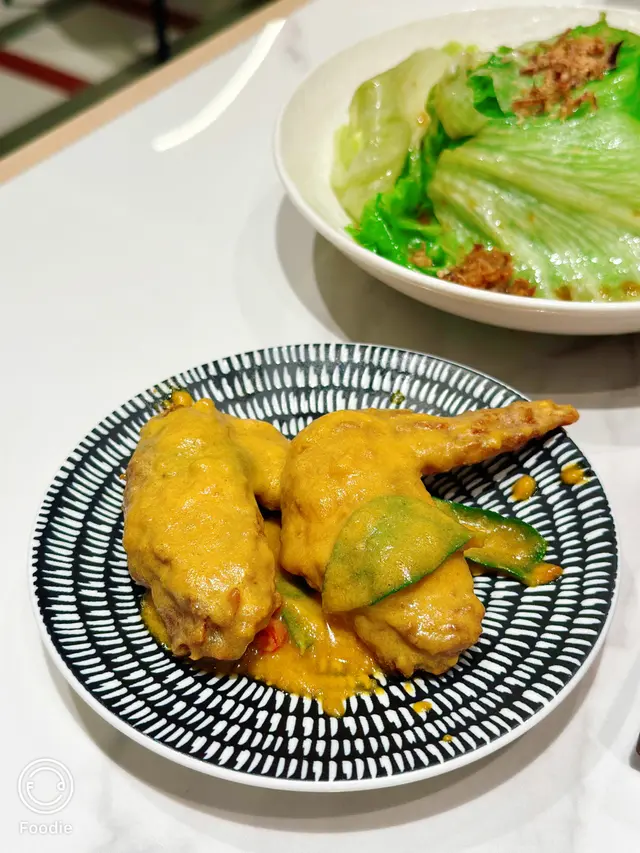 特色咸蛋雞翼