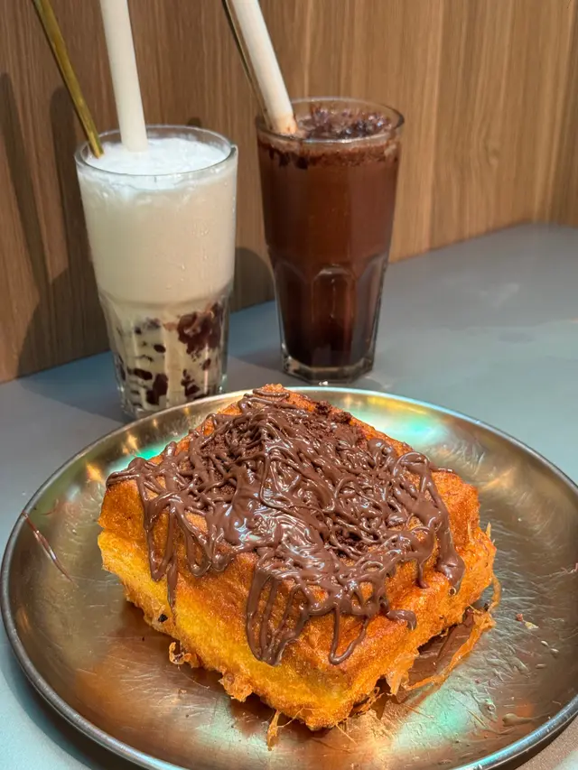 金沙朱古力流心西多士