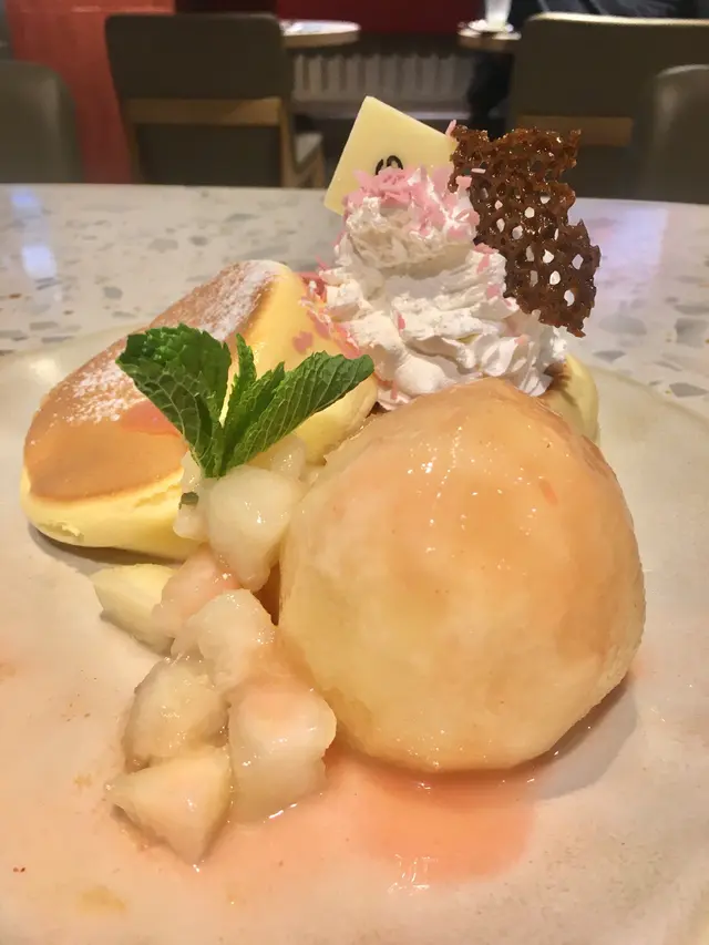 盛夏果漾白桃乳酪梳乎厘