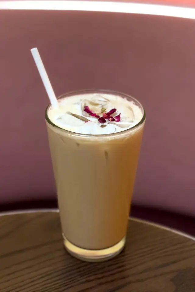 玫瑰奶茶