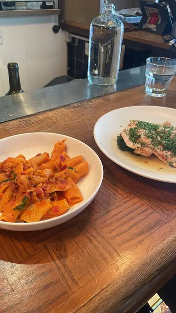 慢煮雞胸 同spicy rigatoni