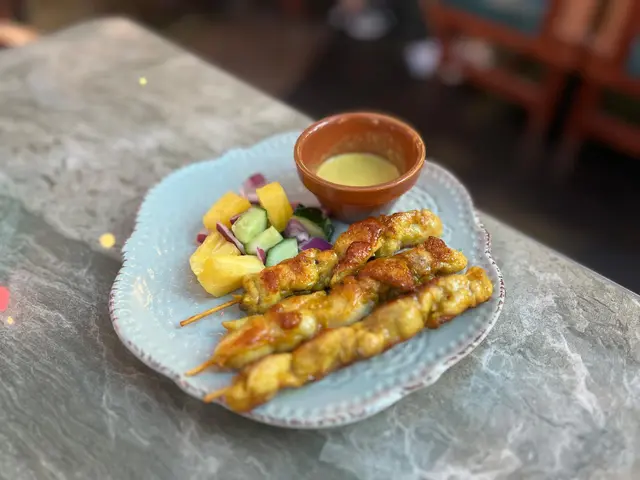 沙爹雞肉串(3條)