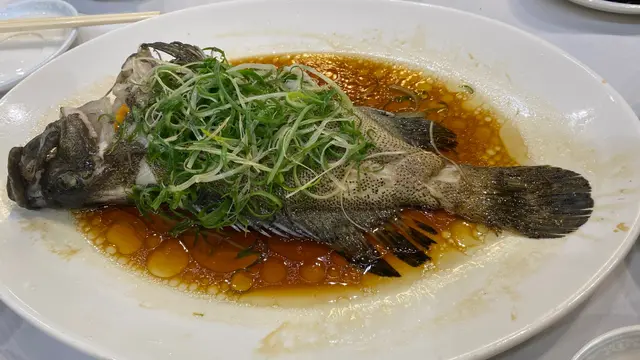 清蒸游水海虎斑