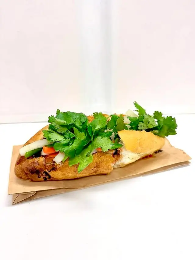 Stewed Pork Belly Sandwich