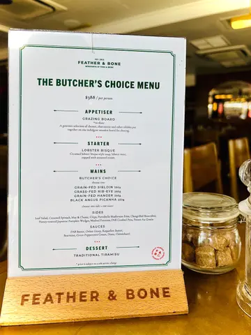 set  menu