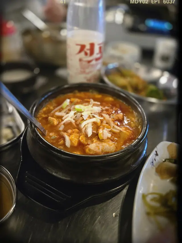 海鮮豆腐湯（$78）