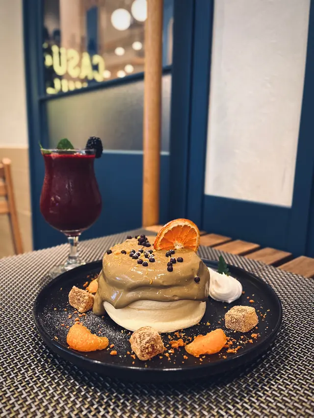 Hojicha Pancake