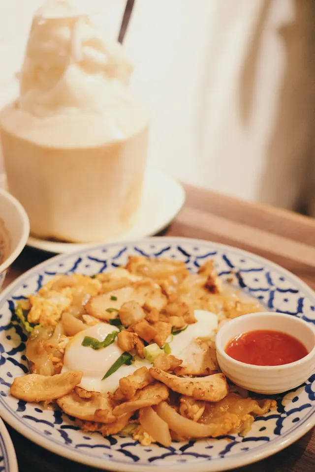 泰式乾炒雞河粉