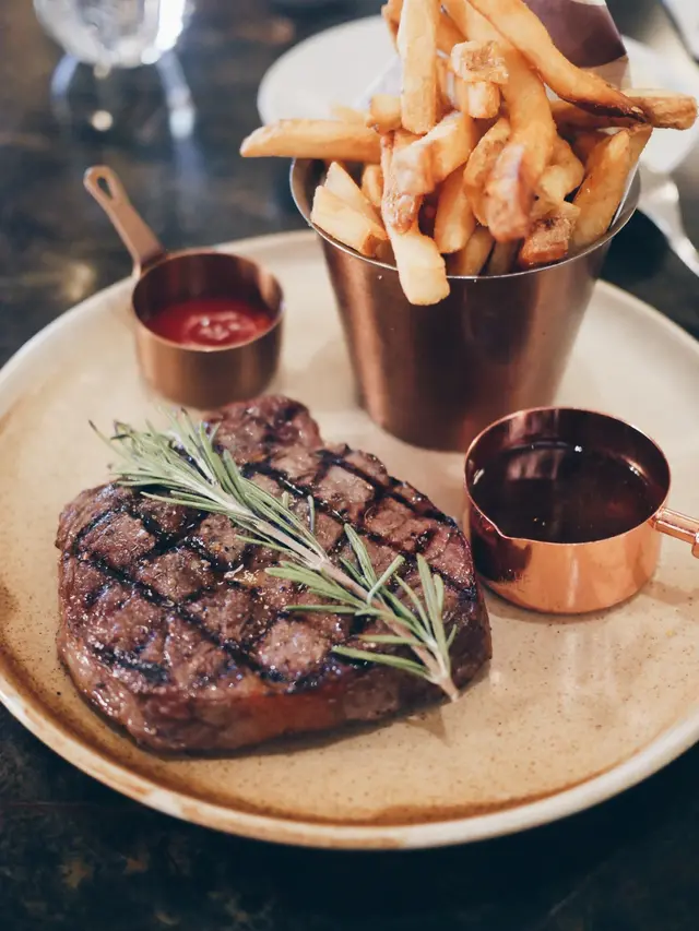 10安士紐西蘭肉眼配薯條