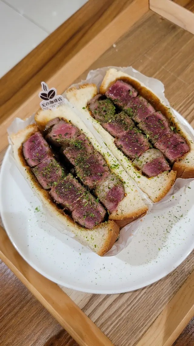 爆量300克牛排湯種3文治