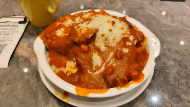 芝士焗豬扒飯