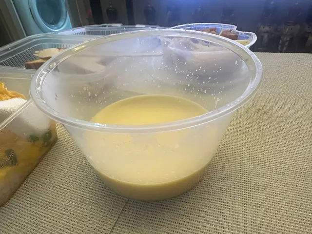 淡而無味，份量極少