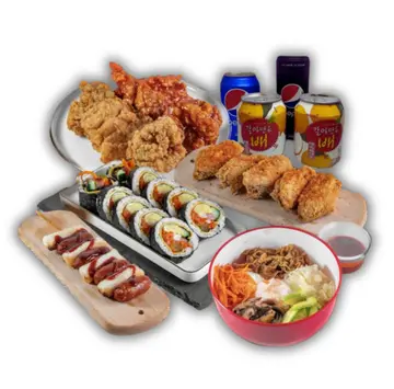 3-4人开心炸鸡套餐