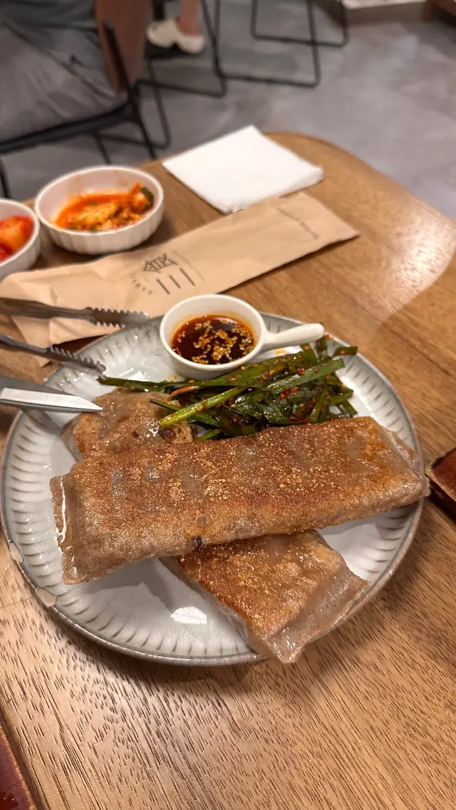 泡菜蕎麥煎餅