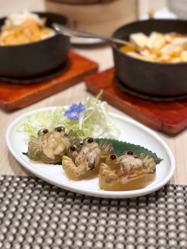 水晶蟹肉凍