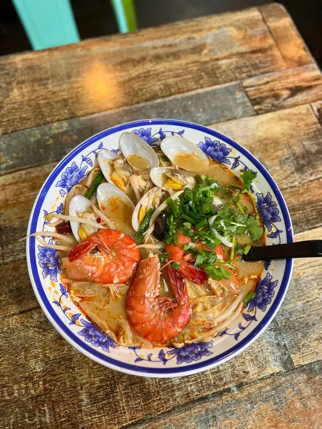 花甲鮮蝦粉絲