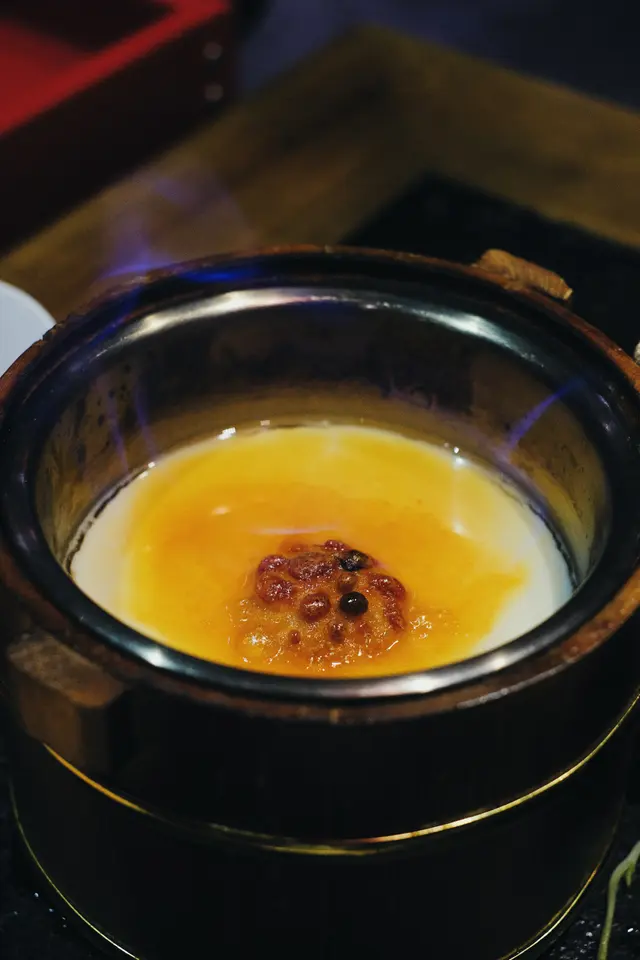 火焰焦糖豆腐花