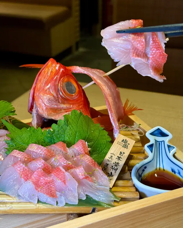 原條金目鯛刺身