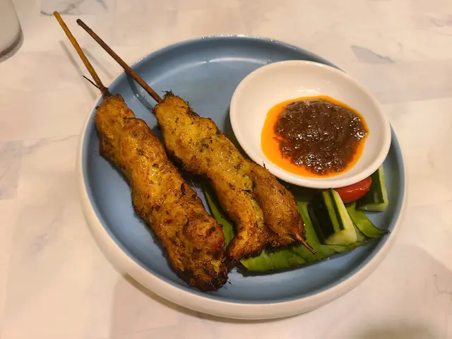 街頭雞肉串燒
