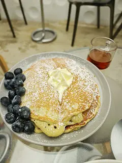 Blueberry pancake +$10