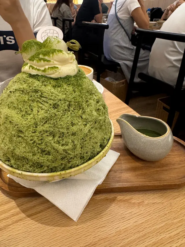 抹茶刨冰