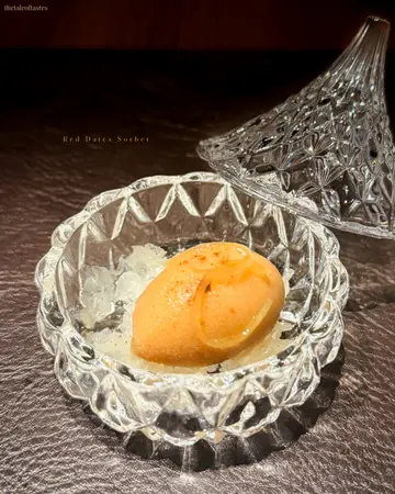Red dates sorbet