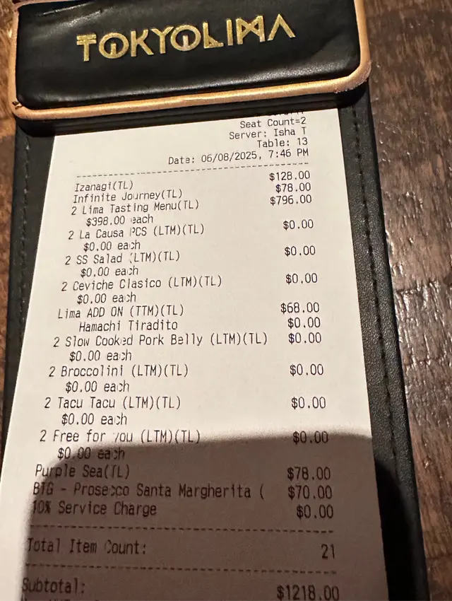 #DiningExperience