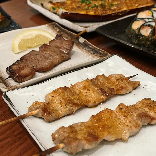 鹽燒西班牙五花腩|鹽燒牛舌芯