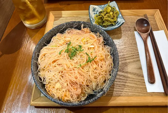 蟹肉明太子炒新竹米粉