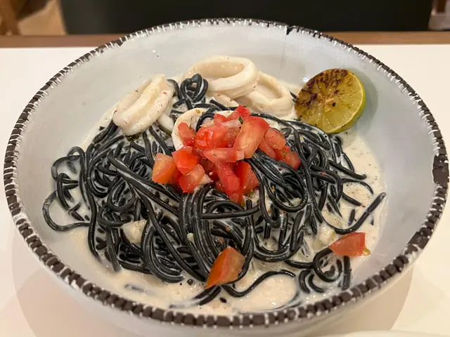Calamari Squid Ink Pasta