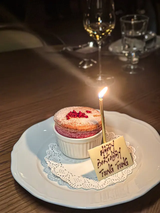 Raspberry Souffle