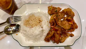 椒鹽豬扒飯