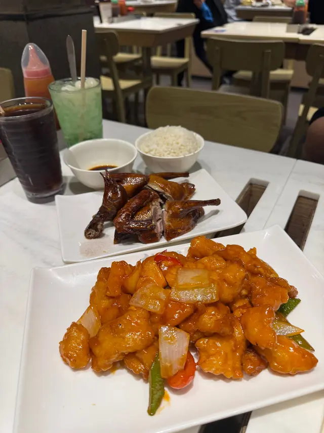 乳鴿$78
客飯套餐$69