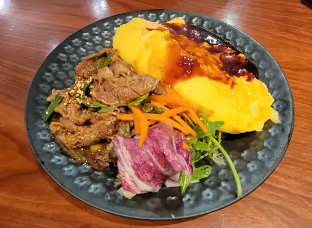 壽喜燒牛肉蛋包飯
