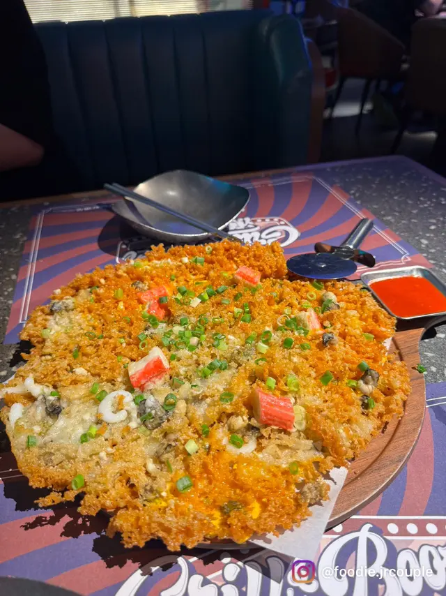 🍕珍寶海鮮pizza蠔餅