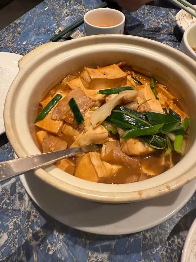 砂鍋松茸豆腐